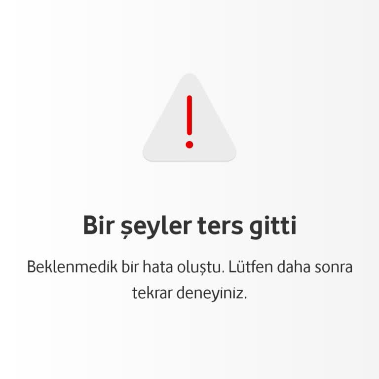 Vodafone Mobil Ödeme Sorunu: Sürekli Hata Ve Çözüm Eksikliği