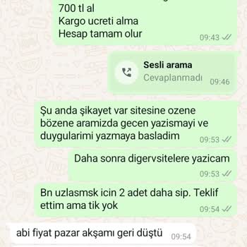 Woss Store'dan Gizli Zam Ve Kargo Ücreti Şoku
