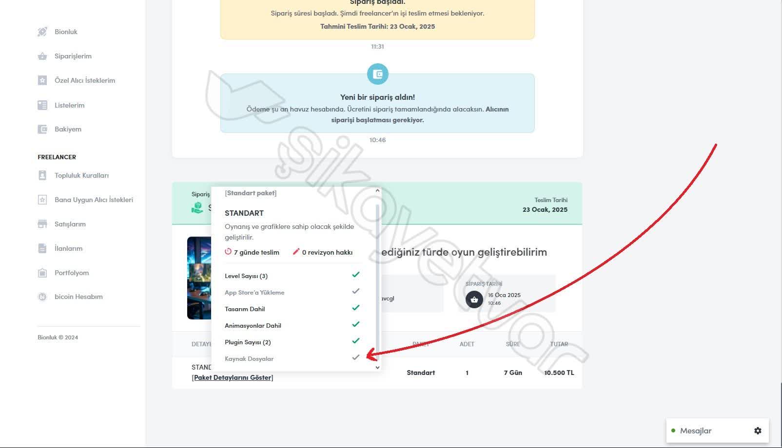 Bionluk (bionluk.com) Bionluk'ta Kaynak Dosyası Krizi Ve Haksız Hesap ...