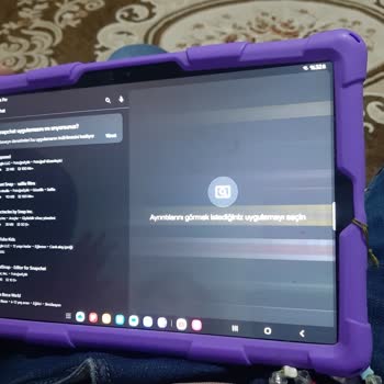 Samsung Tabletimde Süregelen Ekran Problemi Ve Çözüm Talebi