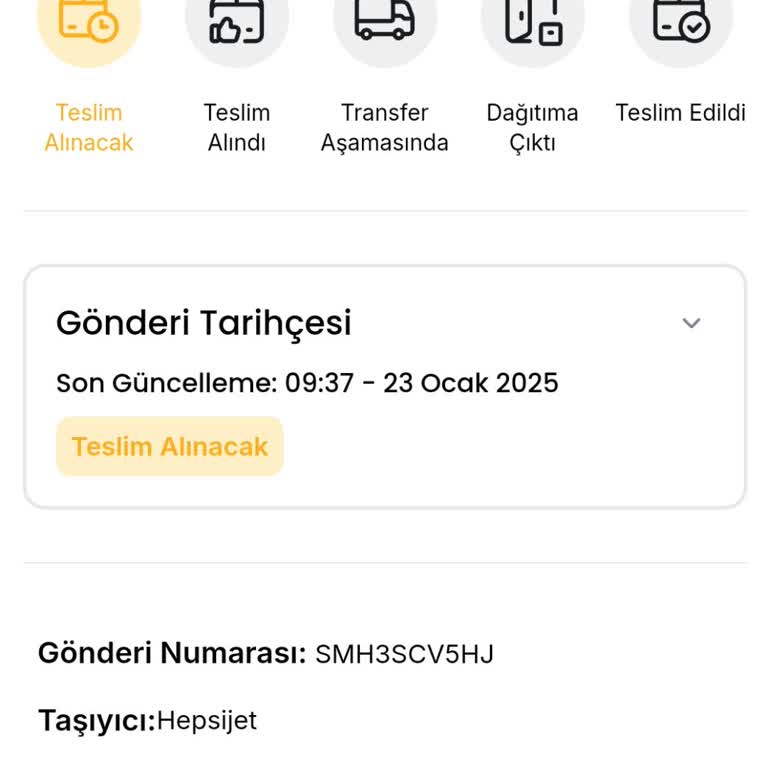 Neon1 Firmasıyla Yaşanan Sipariş Sorunu