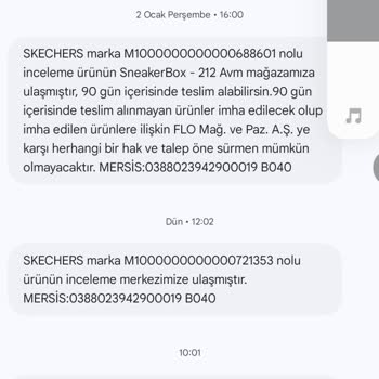 Skechers Ayakkabı Üretim Hatası Ve Mağduriyet