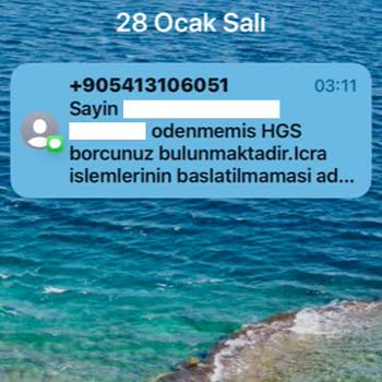 Kimlik Bilgilerimin İzinsiz Kullanımı Ve Sahte HGS Borcu Bildirimi