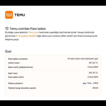 İade Sürecinde Banka Ve Site Arasında Kalan Müşteri