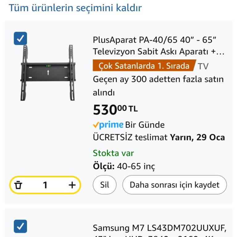 Amazon'da Sepet Fiyatı Şoku: 300 TL Fark!