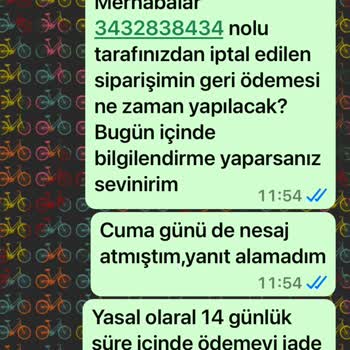 Ücret İadesi Ve İletişim Eksikliği: Vinner Lighting Alışveriş Deneyimi