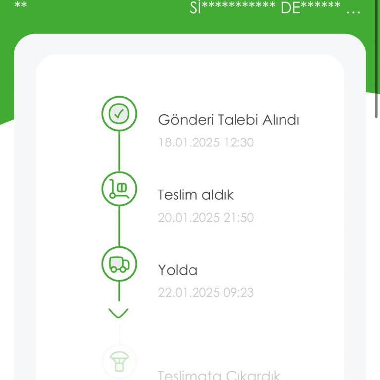 Sendeo Kargo Sivas Şubesi Teslimat Sorunu
