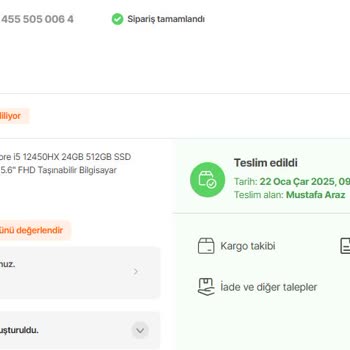 Yanlış Ürün Ve Geç Kargo: Müşteri Hizmetleri Yetersizliği