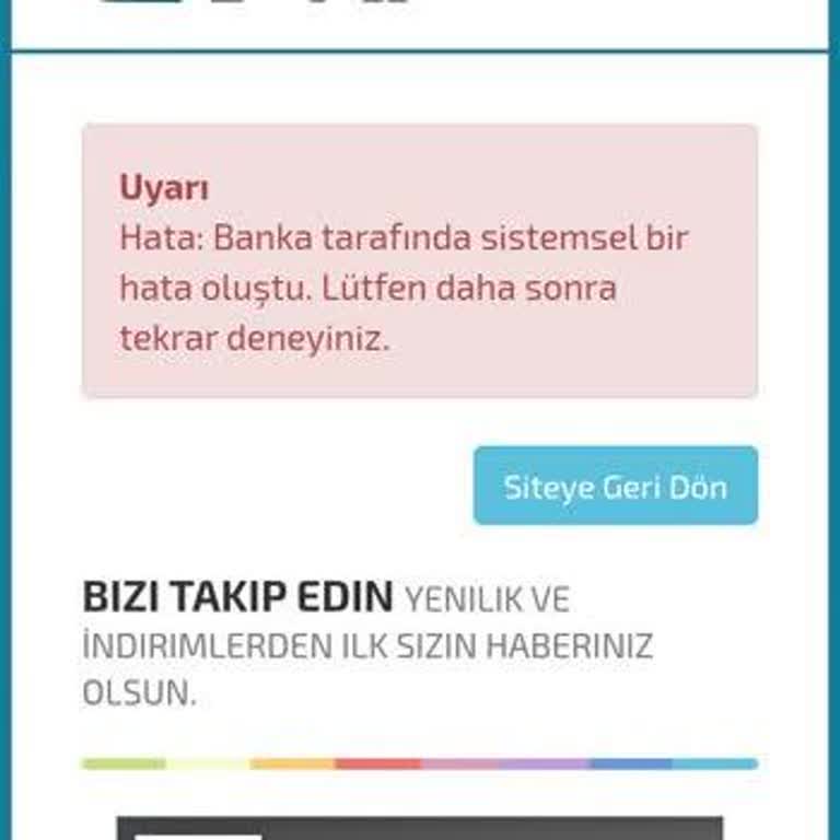 İninal Kartla Bakiye Yükleme Sorunu