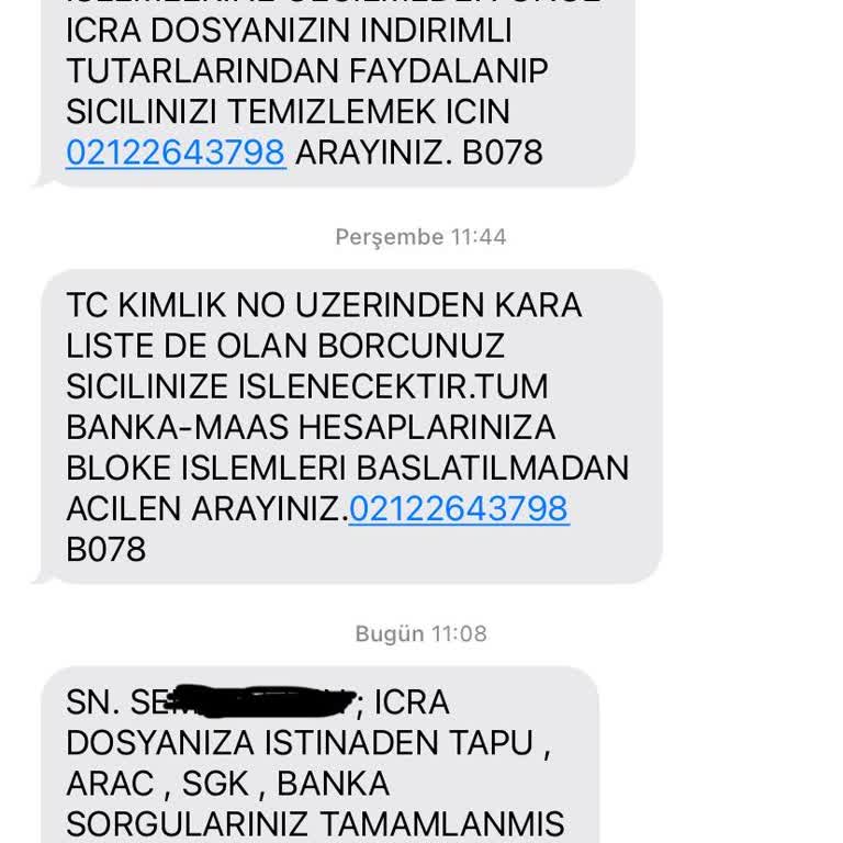 Yanlış Borç Bildirimi Ve Haksız İcra Tehdidi