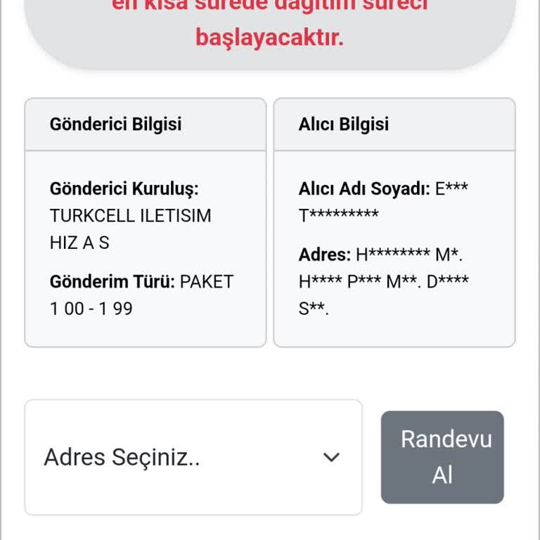 Kuryenet Teslimat Sorunu: Beklemekten Bıktım