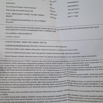 Samsung Tablet Donma Sorunu