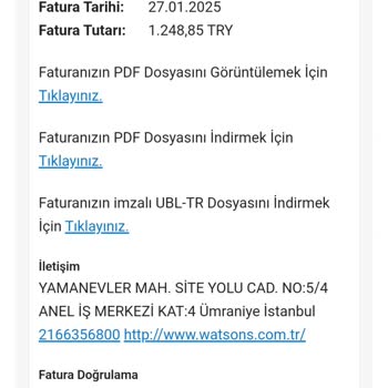 Watsons Siparişlerinde Yaşanan İptal Sorunları