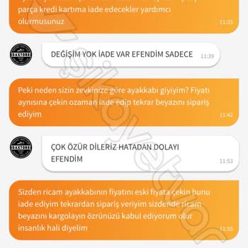 Yanlış Ürün Ve Yetersiz Müşteri Hizmeti