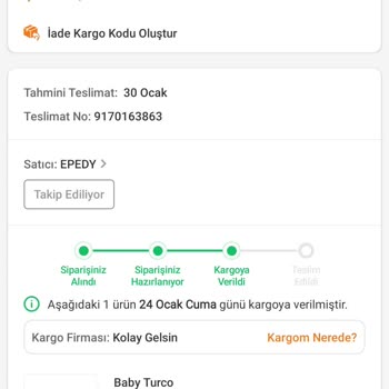 Teslimat Gecikmesi Ve İletişim Sorunları