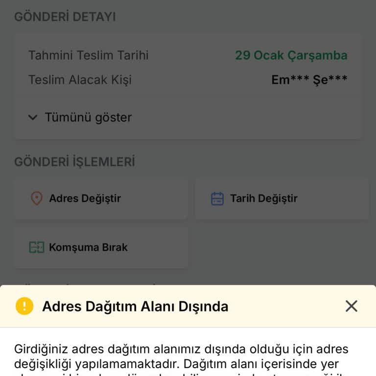 Kargo Firmalarının Teslimat Sorunu