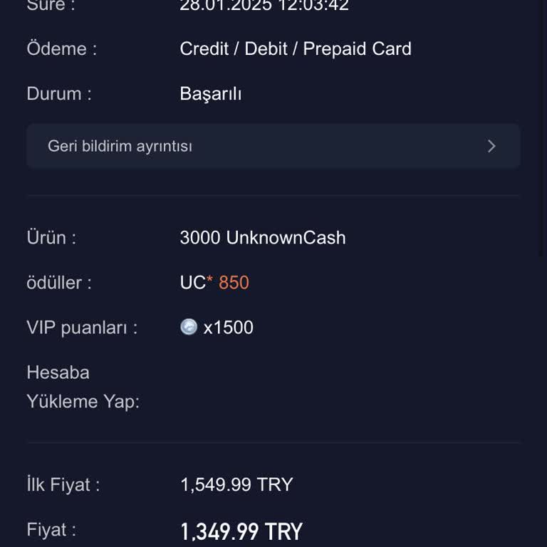 Yanlış ID Gönderimi Ve İade Talebi