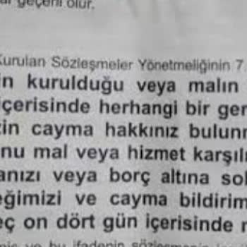 Sözleşme Mağduriyeti: Cayma Hakkı Yanıltmacası