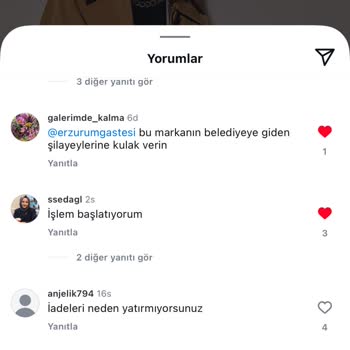 İade Ve Kargo Problemleriyle İlgili Memnuniyetsizlik