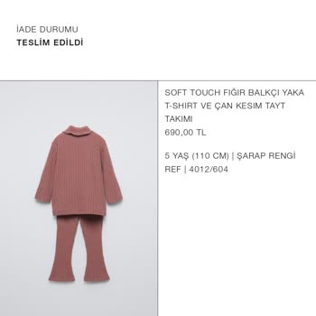 Zara İade Sürecinde Canlı Destek Eksikliği
