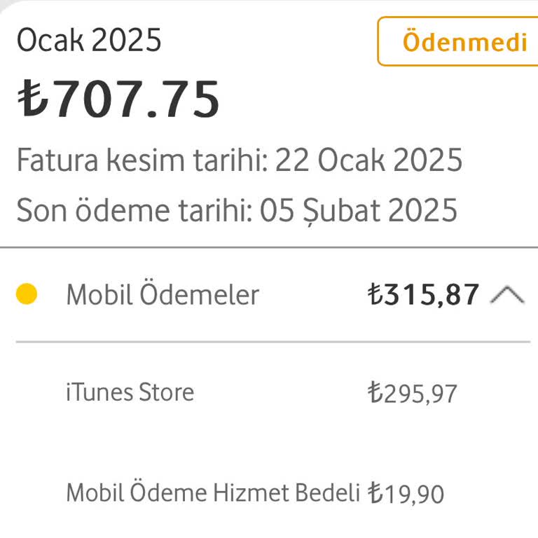 Vodafone Mobil Ödeme İle Habersiz İtunes Çekimleri