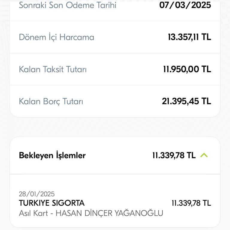 Sigorta Fiyat Güncellemesi Mağduriyeti