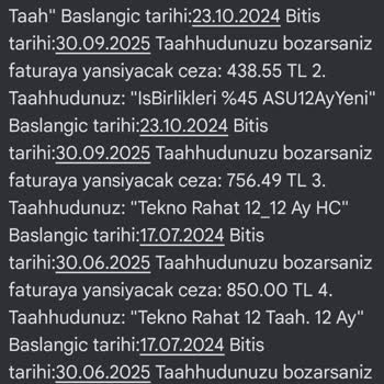 Yanıltıcı Taahhüt Bilgilendirmesi