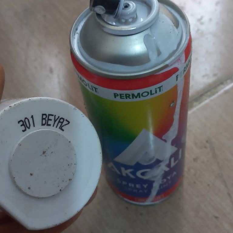 Sprey Boya Başlığı İlk Kullanımda Kırıldı