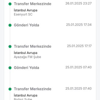 Teslimat Şubesinde Bekletilen Sipariş Mağduriyeti