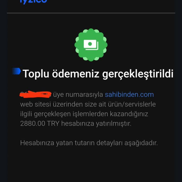 Sahibinden Ödeme Aktarımı Sorunu