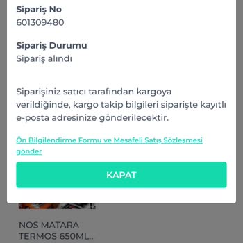 İletişimsiz Satıcı Ve İptal Edilemeyen Sipariş Sorunu