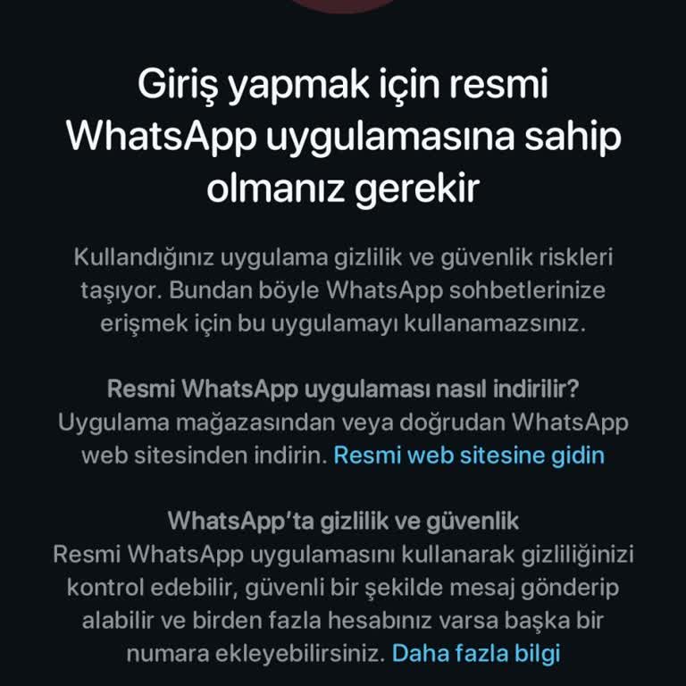 WhatsApp Hesabına Erişim Sorunu: Sahte Uygulama Uyarısı