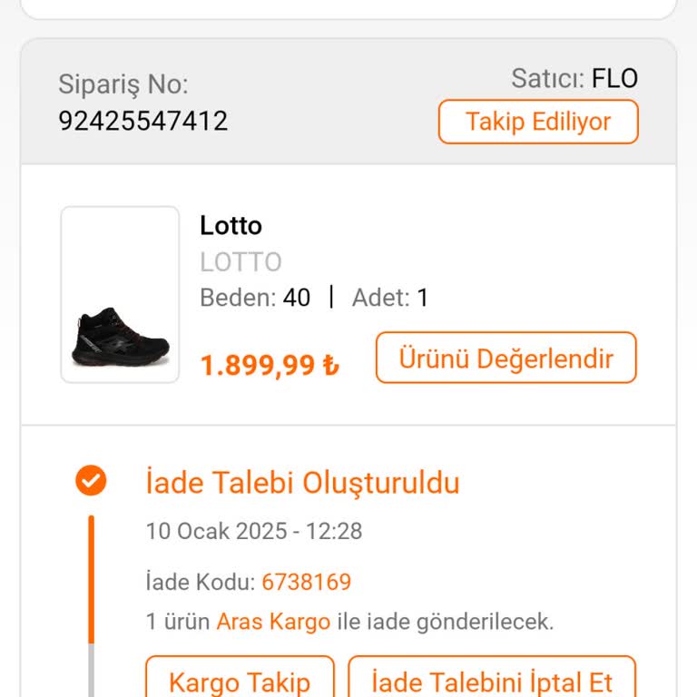 İade Sürecinde Müşteri Hizmetleri Sorunu