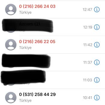 Sürekli Aramalar Ve Saygısız İletişim
