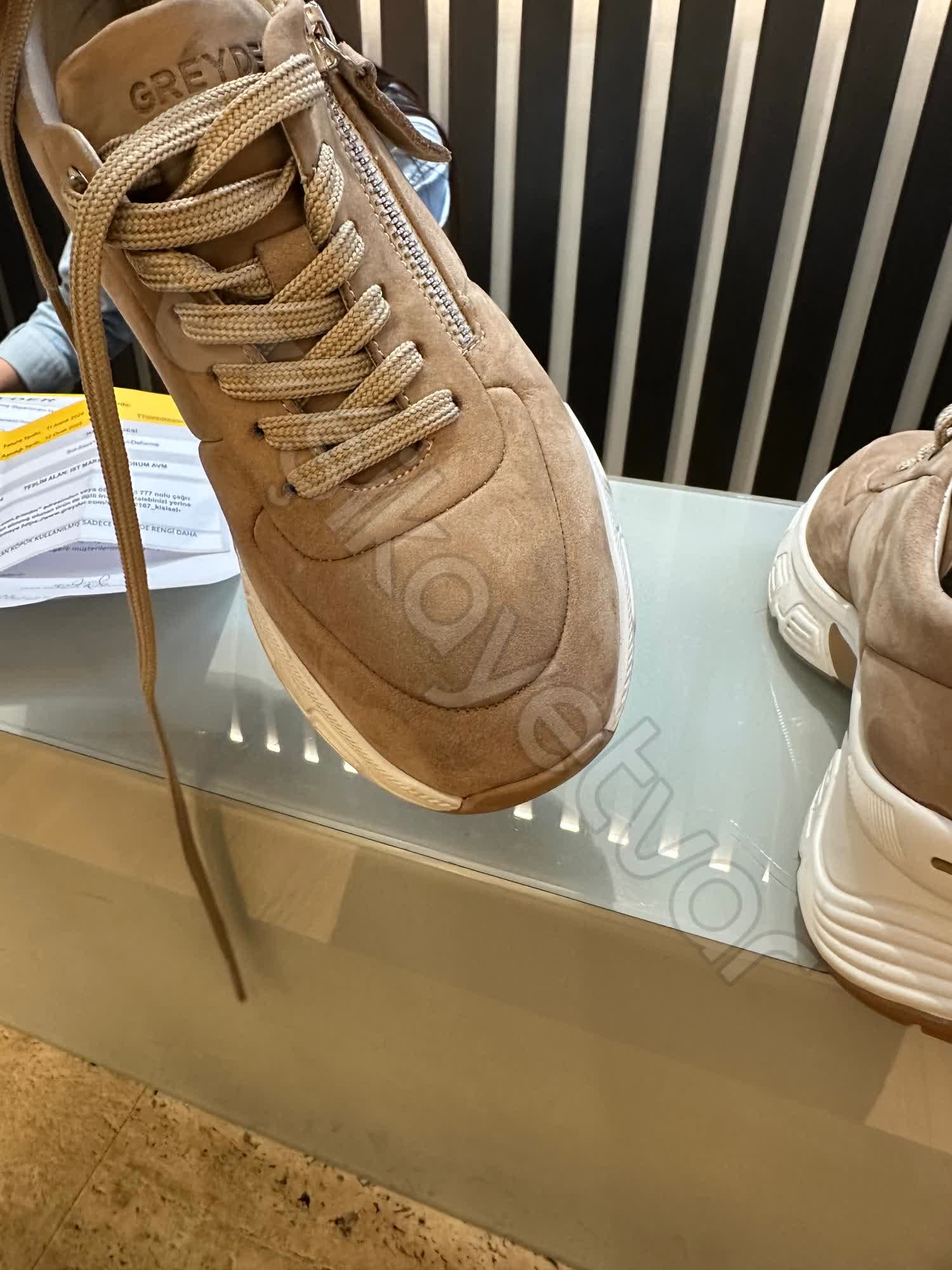 Greyder Nubuk Ayakkabı Temizleme Köpüğü Sorunu - Şikayetvar