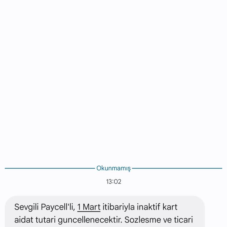 Yanlış Mesaj Ve Ulaşılamayan Müşteri Hizmetleri Sorunu