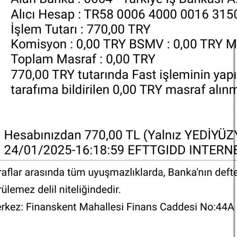 Yanıltıcı Sipariş Ve İletişimsizlik Sorunu