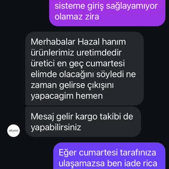 Sipariş Verdim, Ne Ürün Var Ne İletişim!