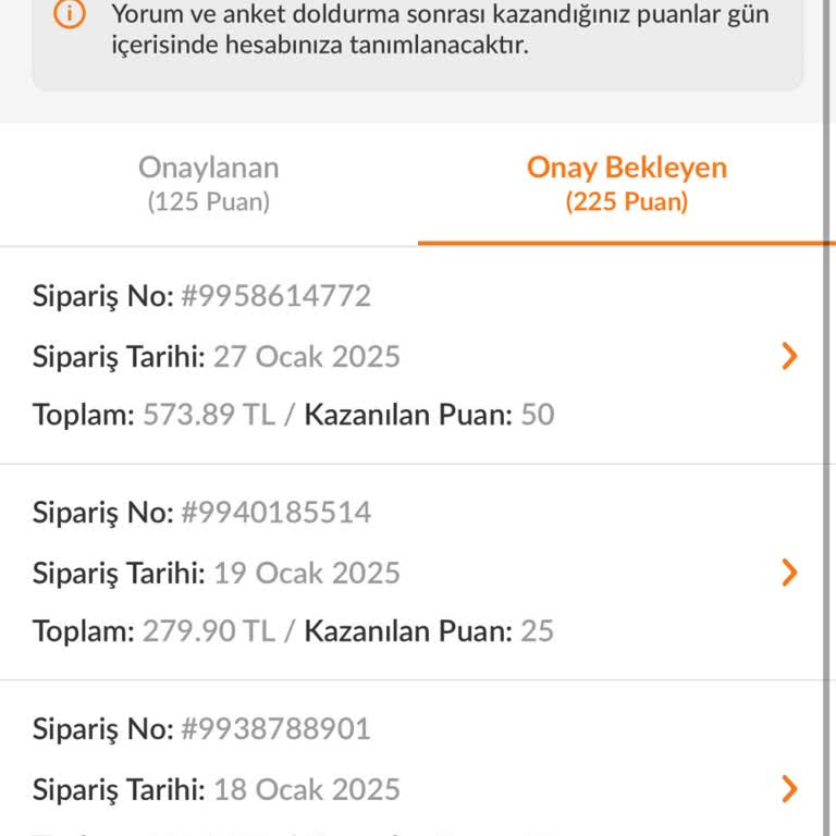 Bekleyen Puan Onayı Sorunu