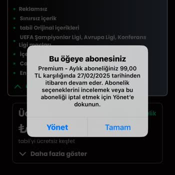 Premium Üyelik Aktivasyon Sorunu