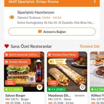 Trendyol GO'da İptal Sorunu Ve Yanıltıcı Bilgilendirme
