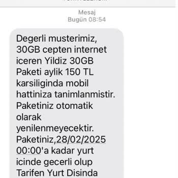 Türk Telekom'dan İstenmeyen Paket Yüklemesi Şoku