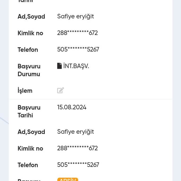 Eksik Dosya Nedeniyle Onay Alamıyorum