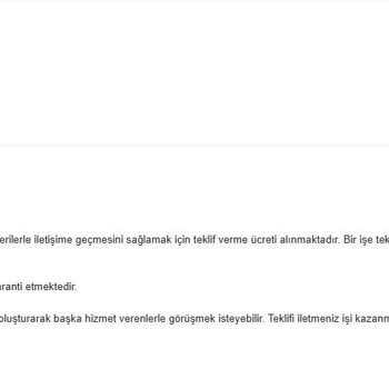 Hizmet İçin Ödenen Ücretlerin Boşa Gitmesi
