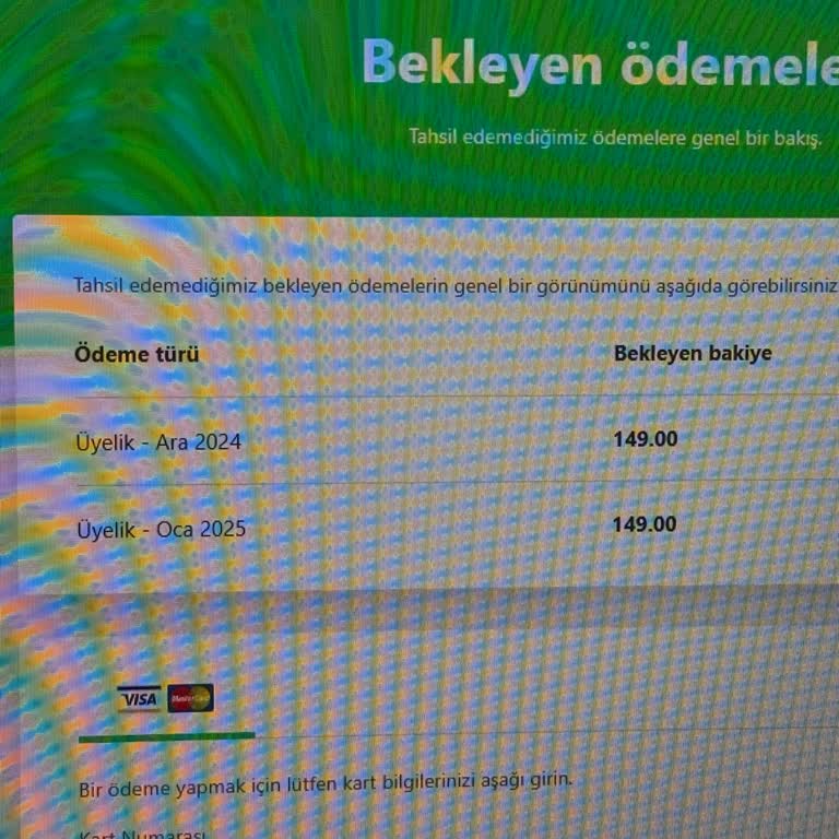 Hizmet Almadan Üyelik Ücreti Talebi