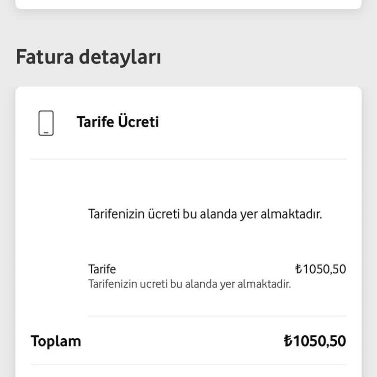 Bilinçsiz Tarife Güncellemeleri Ve Yetersiz Bilgilendirme