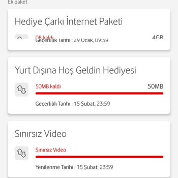 Vodafone Sınırsız Tarife Yanıltmacası