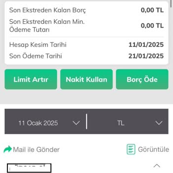 Haksız Kart Aidatı İadesi Talebi