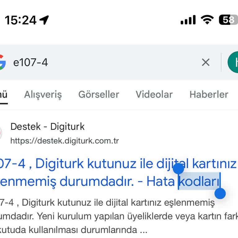 Digiturk Teknik Servis Ve Kanal İptal Sorunu