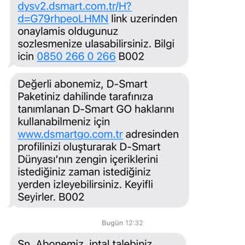 D-Smart Yanlış Yönlendirme Ve İptal Sorunu